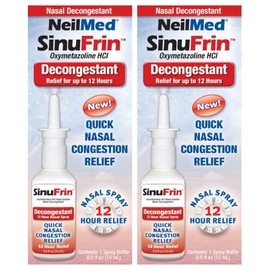 NeilMed SINUFRIN Nasal Spray DCONGSTNT 15 ML, Pack of 2SINUFRIN Nasal Spray DCONGSTNT 15 ML, Pack of 2