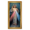 Divine Mercy Picture Framed Wall Art Decor, Extra Large, Classic