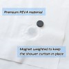 YISURE Extra Long Shower Curtain Liner 96 inch with Magnets,