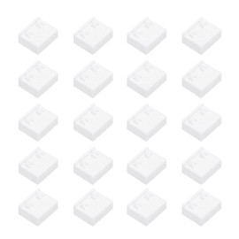 QUARKZMAN Port Blocker PP Locking USB Port/Dust PC Blocker White Pack of 20