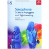 Saxophone Scales & Arpeggios and Sight-Reading, ABRSM Grades 1-5: from
