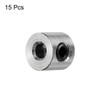 sourcing map 15pcs Set Screw Collars 3mm Bore Shaft Collars,