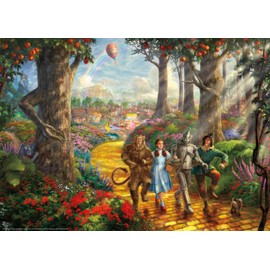 Ceaco - Thomas Kinkade - Follow The Yellow Brick Road - 1000 Piece Jigsaw Puzzle