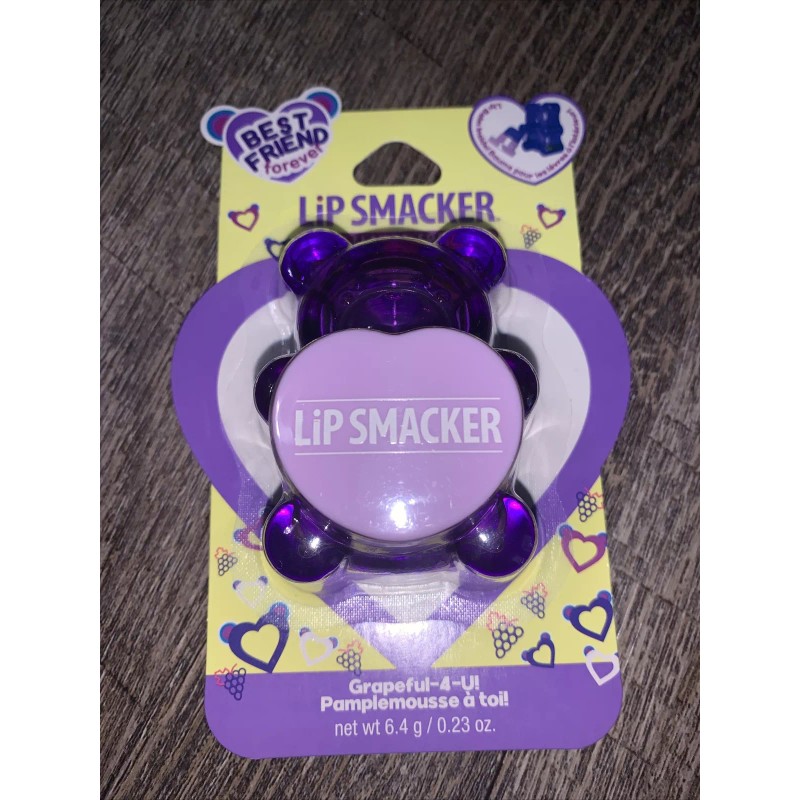 Lip Smacker Claire’s purple lip smacker teddy bear best friend