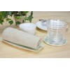 Tatsu Craft Coaster, Milky Check, Green, Dishwasher Safe, Stylish, Cute,