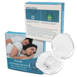 Hsthe Sea 12 Pack Magnetic Anti Snore Clip Reusable Snoring Device Effective Snoring Solution