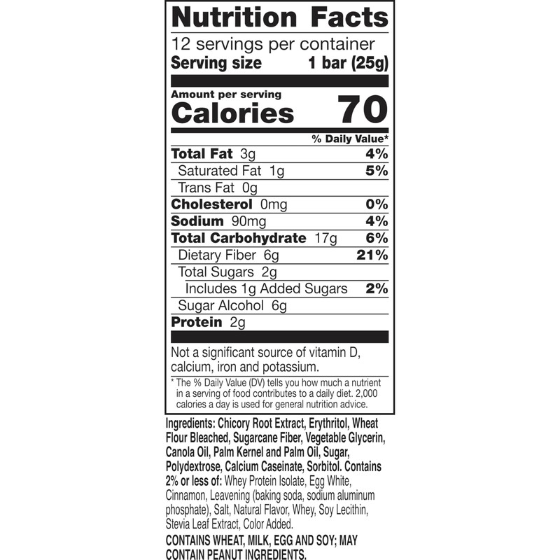 Fiber One 70 Calorie Soft-Baked Bars, Cinnamon Coffee Cake, Value