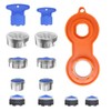 CENPEK 10 Set Tap Aerator M18/M20/M22/M24, Water Saver Tap Filter