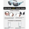 Peekaco Polarized Sunglasses Fit Over Glasses for Men Women, Wrap