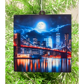 Brooklyn Bridge Ornament New York