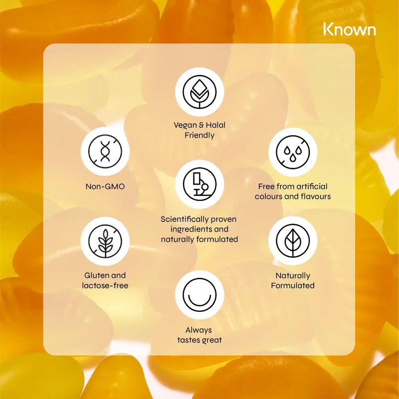 Clear Skin Gummies by Known Nutrition | Natural Support for