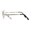 SA106 Rectangular Metal Frame Multi 3 Focus Progressive Reading Glasses