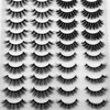 JIMIRE 20 Pairs False Eyelashes 4 Styles Mink Eyelashes Fluffy