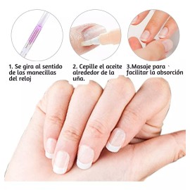 Universo en Linea Set Aceite Hidratante Y Herramientas Manicura Uña Cutícula
