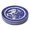 Darthome Set of 6 Blue Willow Side Plates Blue Ceramic