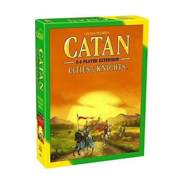 CATAN Cities and Knights Board Game EXTENSION allowing a total