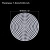 sourcing map 20pcs 7.6cm Plastic Mesh Canvas Sheet 13 Count