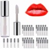 Yosoo 45pcs Plata Transparente 1,2 ml Tubos Vacío de Plástico