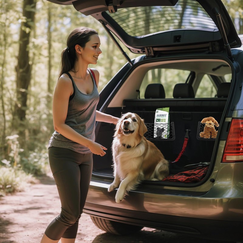 ASelected 2 Pcs Storage Nets for Campervans Car Storage With