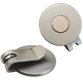 FYHJNC 2pcs Golf Hat Clip Golf Ball Marker Holder Magnetic Golf Cap Clips Without Ball Marker
