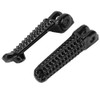 KSTE Aluminum Motorcycle Front Footpegs Pedal Replacement Fits Compatible with
