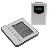 Thermometer Hygrometer with Weather Report Alarm Clock Wireless Temperature Humidity