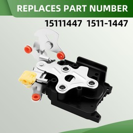 Yunnergo Front Driver Left Side Door Lock Latch Assembly Compatible with S10 Pickup 1994-2003 Sonoma 1994-2003 Roadmaster 1991-1996 15111447 1511-1447