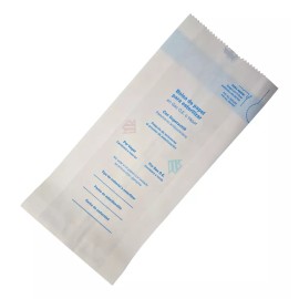 ESPECIALISTAS EN ESTERILIZACION Y ENVASE Bolsa De Papel Para Esterilizar 12x26x4cm. Par028 C/1000 Pz