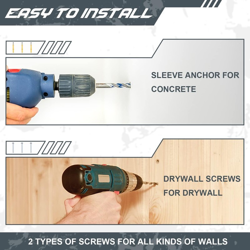 Broaddict Wall Mount Door Storage Hanger Bracket Fit for Ford