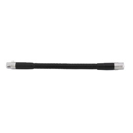 OMNITRONIC Gooseneck Black XLR/XLR, 47 cm