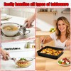 1Pcs Stainless Steel Hot Plate Gripper, Heat Insulation Holder Clip