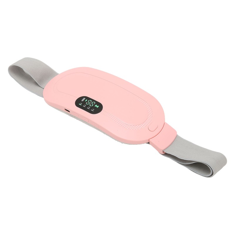 4 Gears Electric Waist Heating Belt USB Vibration Hot Compress