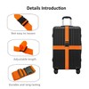 Luggage Straps for Suitcases,4 Pack Travel Belt Suitcase Strap,Adjustable Luggage