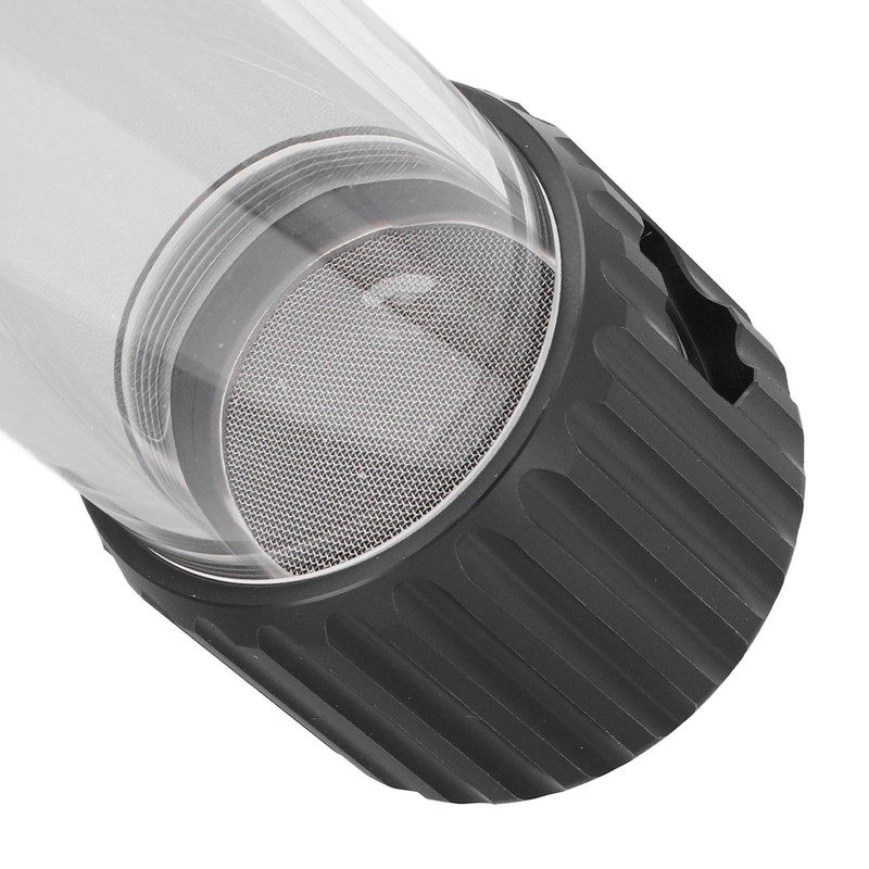 295mm Cylindrical Water Cooling Tank G1/4 Thread PMMA POM Transparent