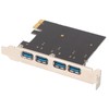 PCI E to USB 3.0 Expansion Card 4 Ports 5Gbps