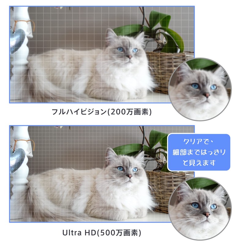 Dedicated Camera for Home Use, 5 Megapixels, 1920P Microphone Included,