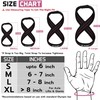 AQF Figure 8 Lifting Straps, Anti Slip Gym Wrist Supports