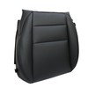 Mythoria Front Driver Side Bottom Leather Seat Cover Black Replacement
