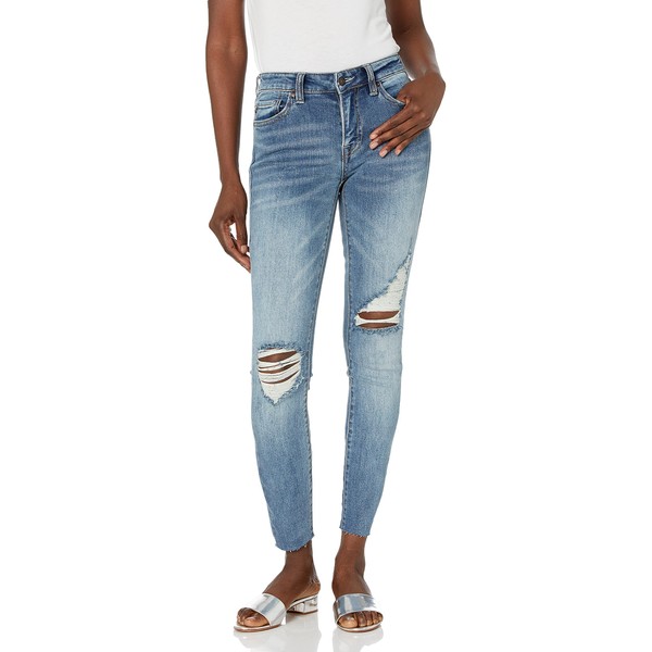 True Religion Halle Jeans de Talle Medio para Mujer, Sueño Profundo, 27 Regular