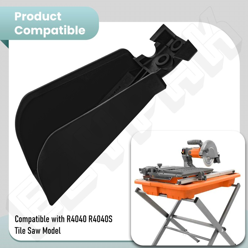 EZYPAK 089038001076 Rear Splash Guard for Ri-dgid R4040 R4040S Tile
