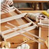 jojofuny 10pcs Natural Wood Drumstick Making Sticks for DIY Craft