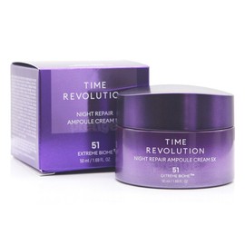 Missha Time Revolution Night Repair Ampoule Cream 5X 50ml / 미샤 타임레볼루션 나이트리페어 앰플크림5X 50ml