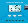 Solar Charge Controller LCD Anti Backfill Circuit Protection Solar Controller
