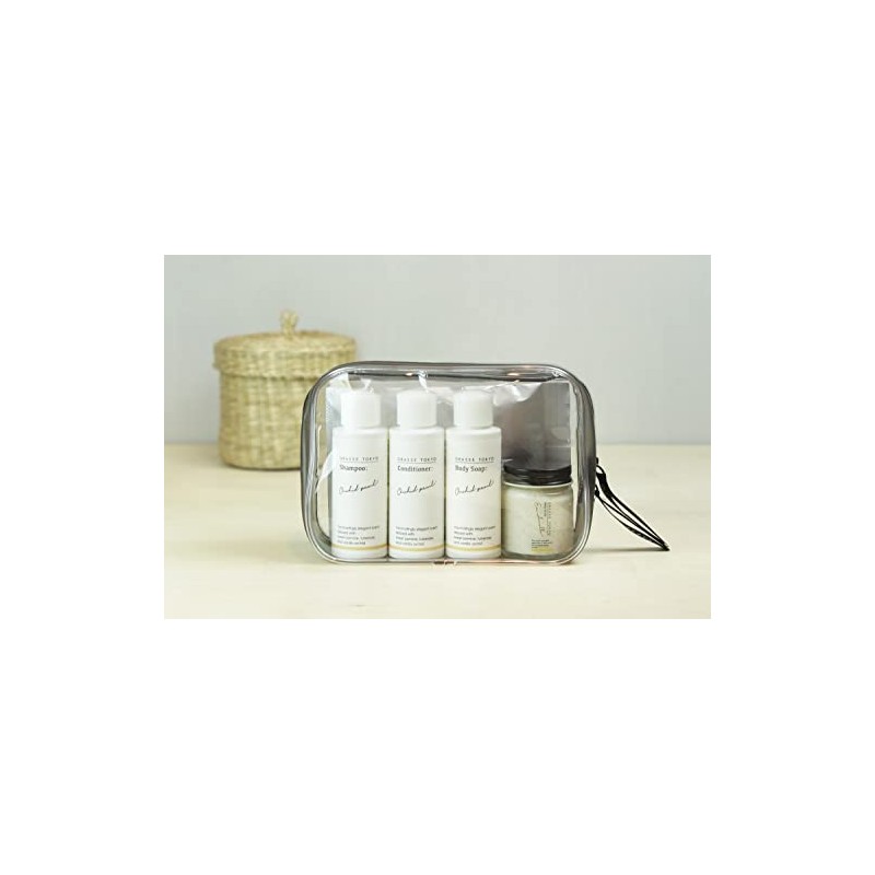 GRASSE TOKYO Waterlily Travel Pouch Set