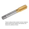 QUARKZMAN Straight Groove Taps, M16 x 2 Metric Left Hand
