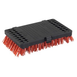 Char-Broil 140 534 - Replacement Cool-Clean Brush Head., Black/Red, 6x10x3 cm