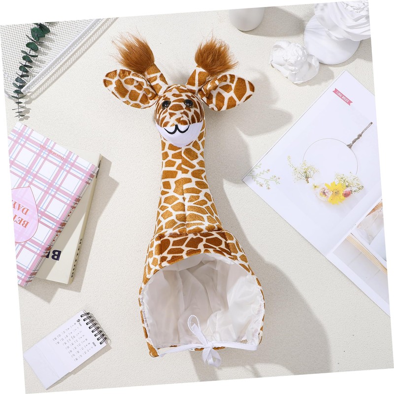 BESTonZON Berretto interattivo per animali – Costume da giraffa per