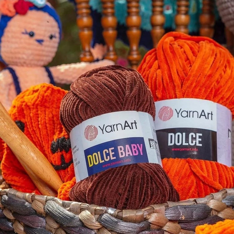 Dolce - Manta de hilo para bebé de YarnArt -