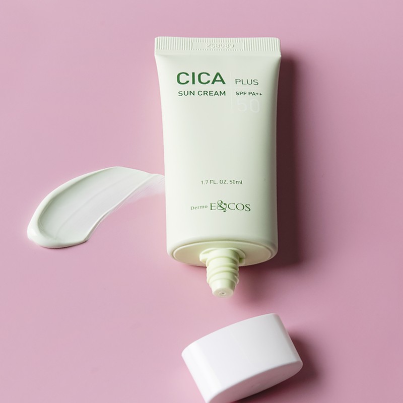 ENCOS Cica Plus Sun Cream 50ml x 2 Triple-functional whitening