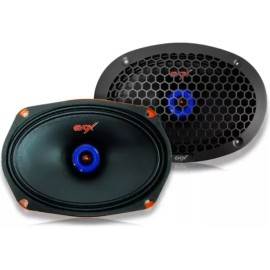Medio Rango Con Led 6 Evox Evx69led 800w 8 Ohms Open Show Color Negro